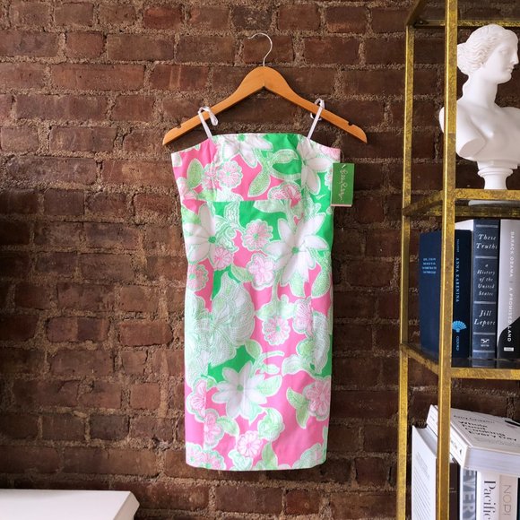 NWT! Vintage Lilly Pulitzer Strapless Franco Dress - Picture 6 of 10